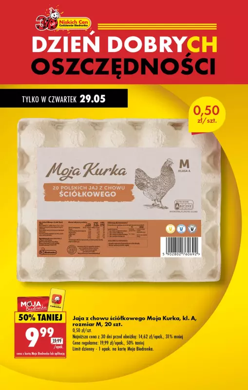 Biedronka - gazetka promocyjna Od czwartku, Z ladą tradycyjną   - strona 3
