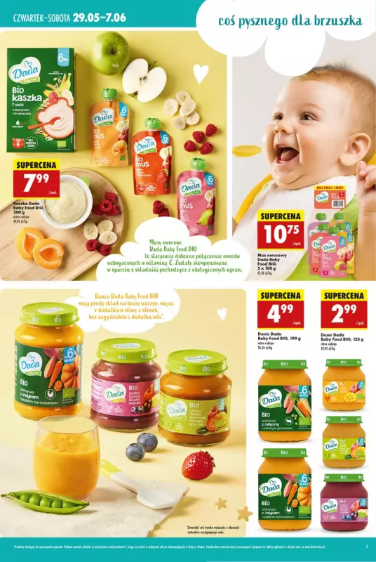 Biedronka - gazetka promocyjna Z miłości do maluszków   - strona 3
