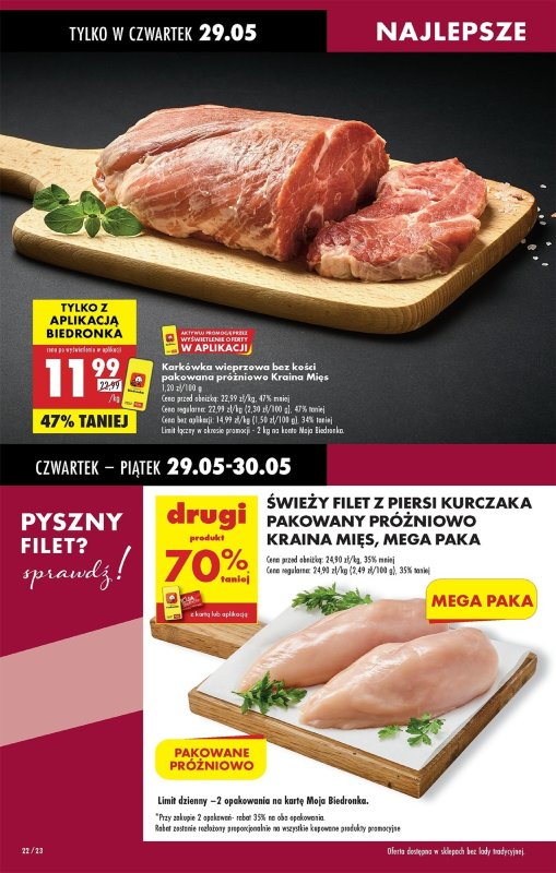 Biedronka - gazetka promocyjna Od czwartku od czwartku 29.05 do środy 04.06 - strona 30