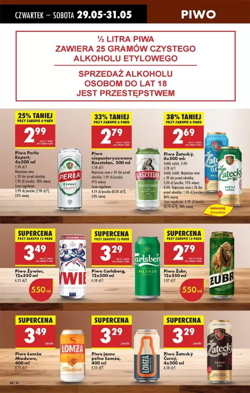 Biedronka - gazetka promocyjna Od czwartku od czwartku 29.05 do środy 04.06 - strona 52