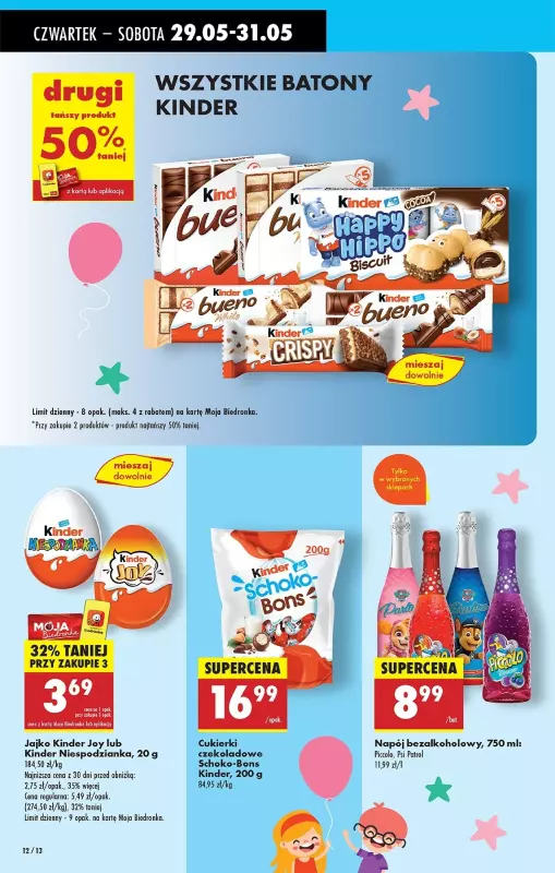 Biedronka - gazetka promocyjna Od czwartku od czwartku 29.05 do środy 04.06 - strona 16