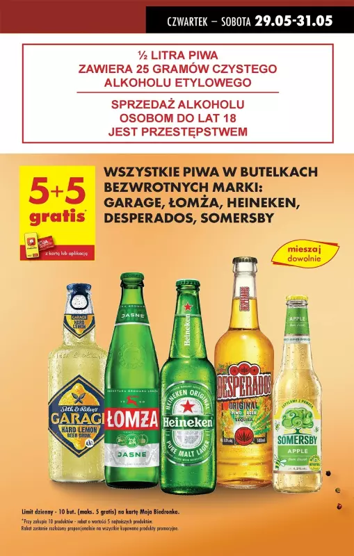 Biedronka - gazetka promocyjna Od czwartku od czwartku 29.05 do środy 04.06 - strona 11