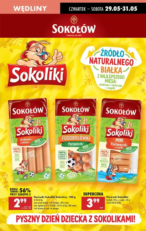 Biedronka - gazetka promocyjna Od czwartku, Z ladą tradycyjną od czwartku 29.05 do środy 04.06 - strona 39