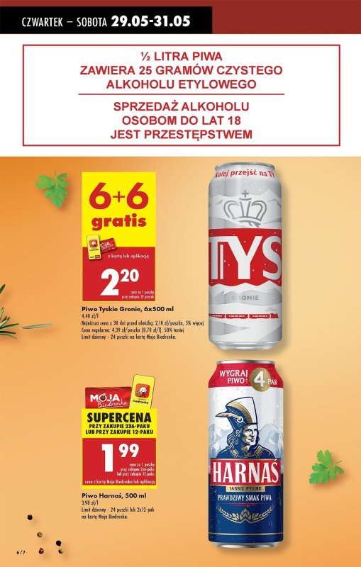 Biedronka - gazetka promocyjna Od czwartku, Z ladą tradycyjną od czwartku 29.05 do środy 04.06 - strona 10