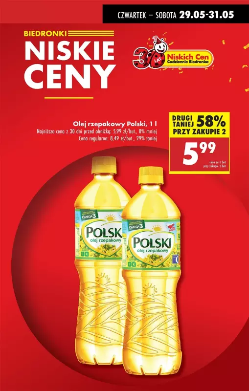 Biedronka - gazetka promocyjna Od czwartku, Z ladą tradycyjną od czwartku 29.05 do środy 04.06 - strona 7