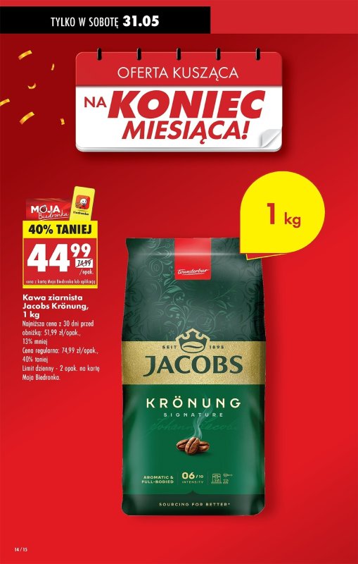 Biedronka - gazetka promocyjna Od czwartku, Z ladą tradycyjną od czwartku 29.05 do środy 04.06 - strona 18