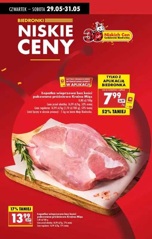 Biedronka - gazetka promocyjna Od czwartku, Z ladą tradycyjną od czwartku 29.05 do środy 04.06 - strona 3