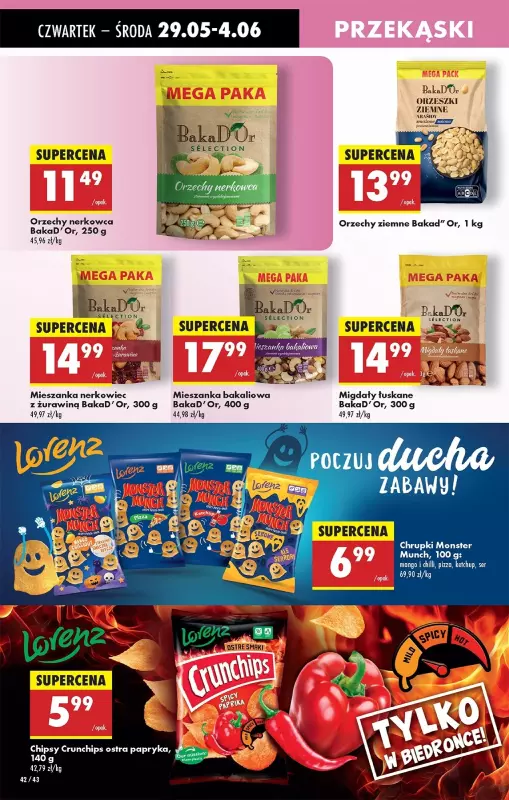 Biedronka - gazetka promocyjna Od czwartku, Z ladą tradycyjną od czwartku 29.05 do środy 04.06 - strona 54