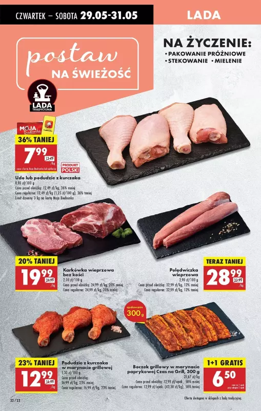 Biedronka - gazetka promocyjna Od czwartku, Z ladą tradycyjną od czwartku 29.05 do środy 04.06 - strona 30