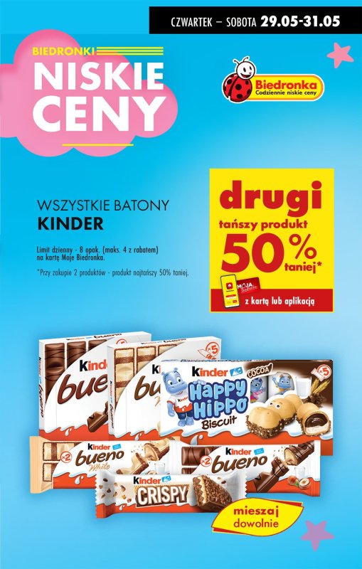 Biedronka - gazetka promocyjna Najlepsze promocje na DZIEŃ DZIECKA! od czwartku 29.05 do soboty 31.05 - strona 2