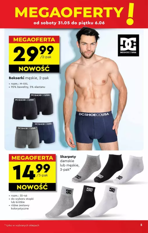 Biedronka - gazetka promocyjna Okazje tygodnia od 31.05 od soboty 31.05 do środy 18.06 - strona 5
