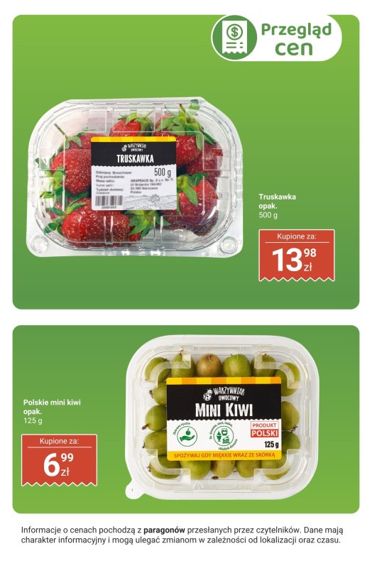 Biedronka - gazetka promocyjna Owoce i warzywa - przegląd cen od poniedziałku 02.06 do soboty 07.06 - strona 9