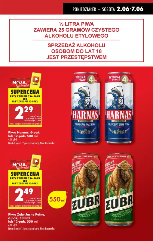 Biedronka - gazetka promocyjna Od poniedziałku, Z ladą tradycyjną od poniedziałku 02.06 do niedzieli 08.06 - strona 11
