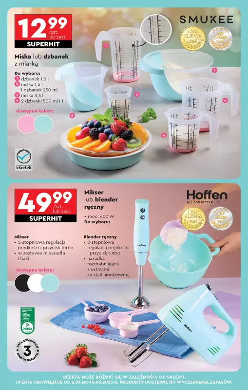 Biedronka - gazetka promocyjna Od poniedziałku, Z ladą tradycyjną od poniedziałku 02.06 do niedzieli 08.06 - strona 69