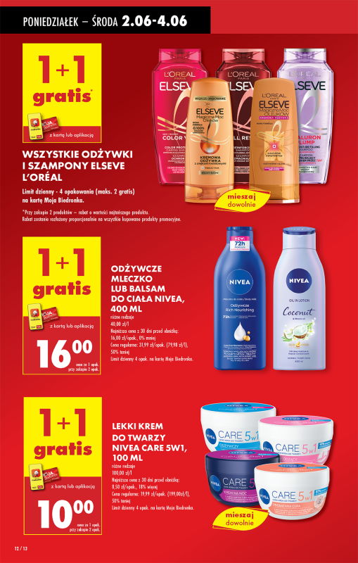 Biedronka - gazetka promocyjna Od poniedziałku, Z ladą tradycyjną od poniedziałku 02.06 do niedzieli 08.06 - strona 12