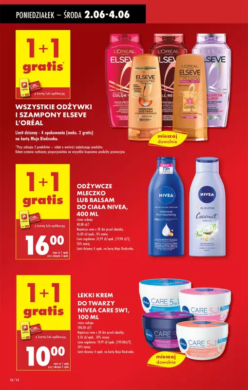 Biedronka - gazetka promocyjna Od poniedziałku, Z ladą tradycyjną od poniedziałku 02.06 do niedzieli 08.06 - strona 12