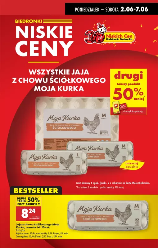Biedronka - gazetka promocyjna Od poniedziałku, Z ladą tradycyjną   - strona 3