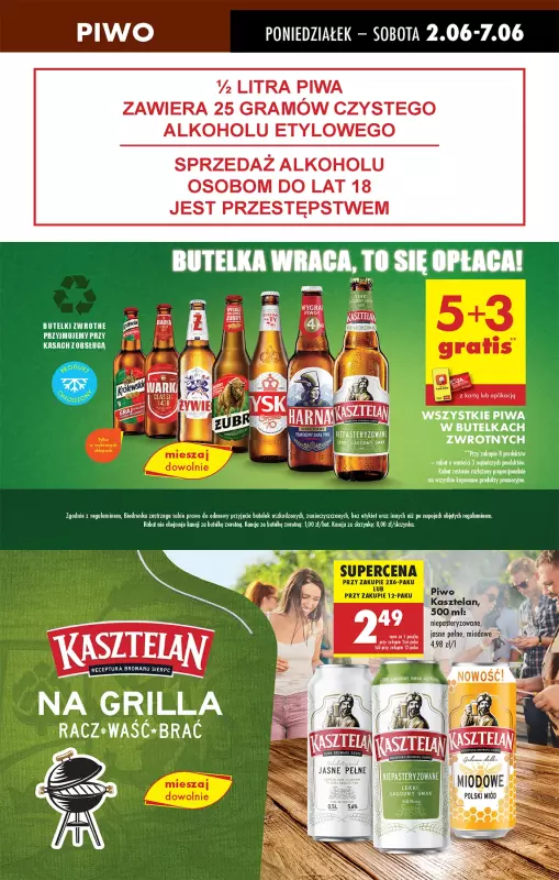 Biedronka - gazetka promocyjna Od poniedziałku, Z ladą tradycyjną od poniedziałku 02.06 do niedzieli 08.06 - strona 47