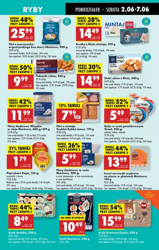 Biedronka - gazetka promocyjna Od poniedziałku, Z ladą tradycyjną od poniedziałku 02.06 do niedzieli 08.06 - strona 29