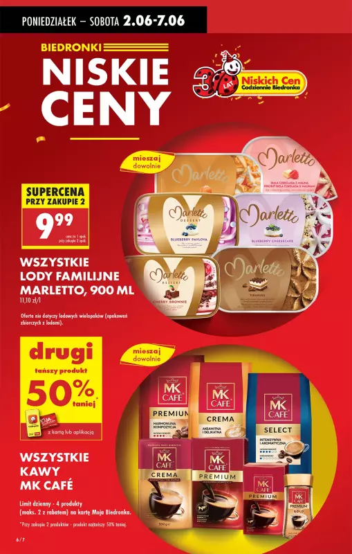 Biedronka - gazetka promocyjna Od poniedziałku, Z ladą tradycyjną od poniedziałku 02.06 do niedzieli 08.06 - strona 6