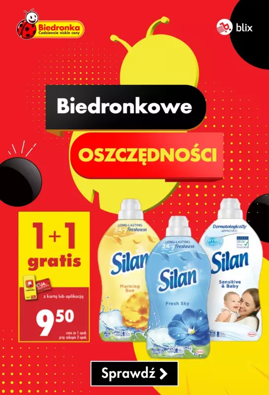 Biedronka - gazetka promocyjna Biedronkowe oszczędności  