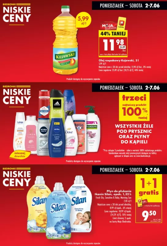 Biedronka - gazetka promocyjna Biedronkowe oszczędności od poniedziałku 02.06 do środy 04.06 - strona 7