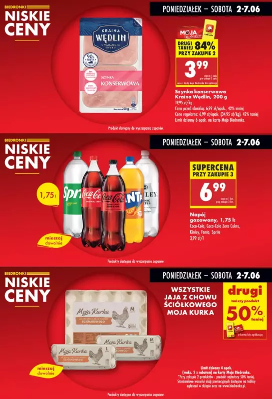 Biedronka - gazetka promocyjna Biedronkowe oszczędności od poniedziałku 02.06 do środy 04.06 - strona 5