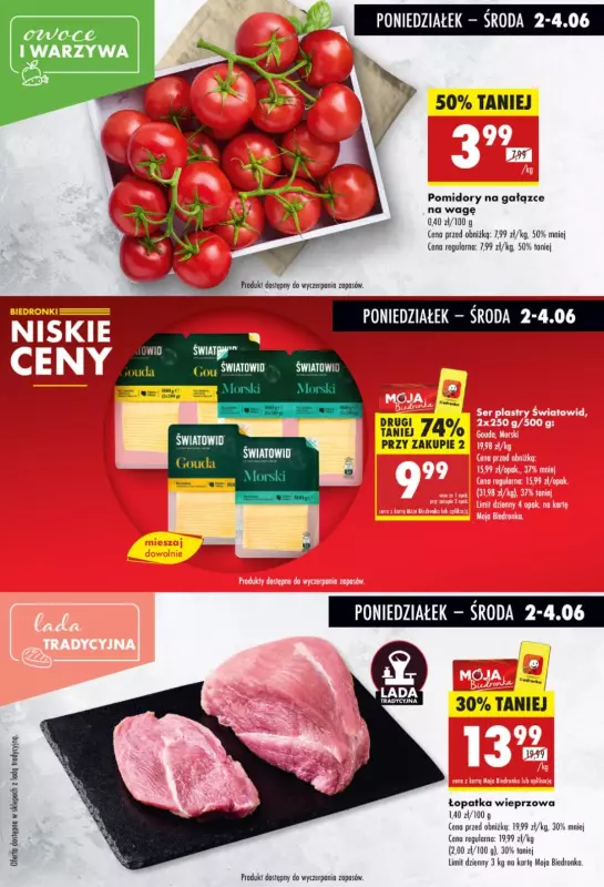 Biedronka - gazetka promocyjna Biedronkowe oszczędności   - strona 2