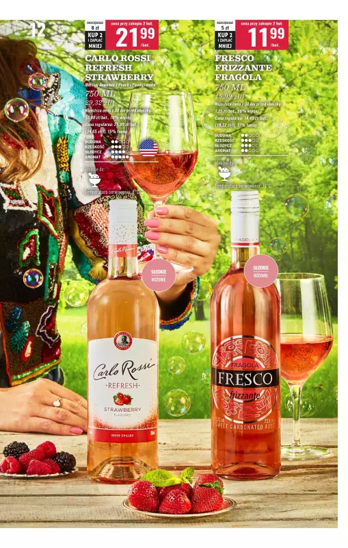 Biedronka - gazetka promocyjna Czas na toast od poniedziałku 02.06 do soboty 14.06 - strona 12