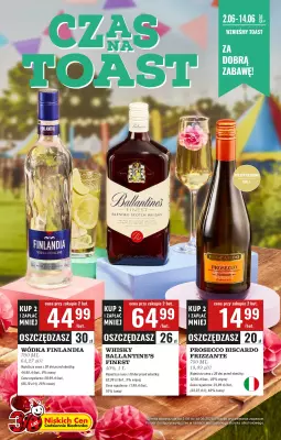 Biedronka - gazetka promocyjna Czas na toast od poniedziałku 02.06 do soboty 14.06