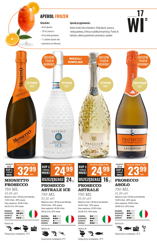 Biedronka - gazetka promocyjna Czas na toast od poniedziałku 02.06 do soboty 14.06 - strona 17