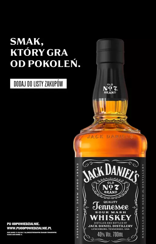 Biedronka - gazetka promocyjna Jack Daniel’s - odkryj w Biedronce!   - strona 3
