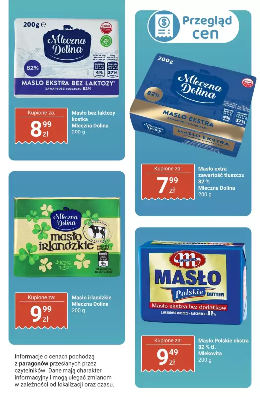 Biedronka - gazetka promocyjna Nabiał - przegląd cen   - strona 3