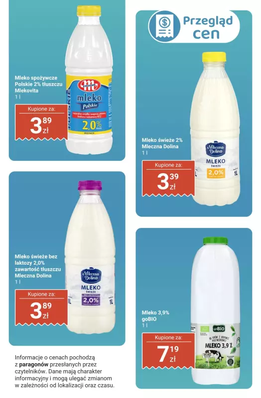 Biedronka - gazetka promocyjna Nabiał - przegląd cen   - strona 2