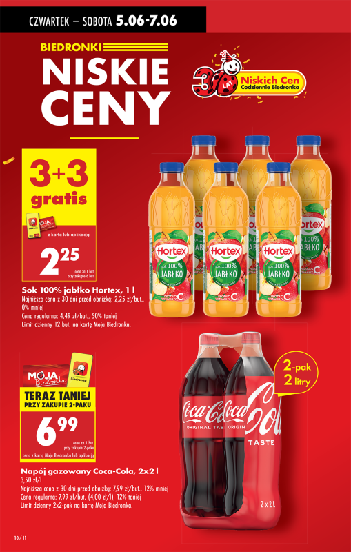 Biedronka - gazetka promocyjna Od czwartku, Z ladą tradycyjną od czwartku 05.06 do środy 11.06 - strona 10