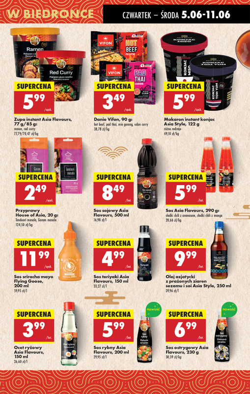 Biedronka - gazetka promocyjna Od czwartku, Z ladą tradycyjną od czwartku 05.06 do środy 11.06 - strona 39