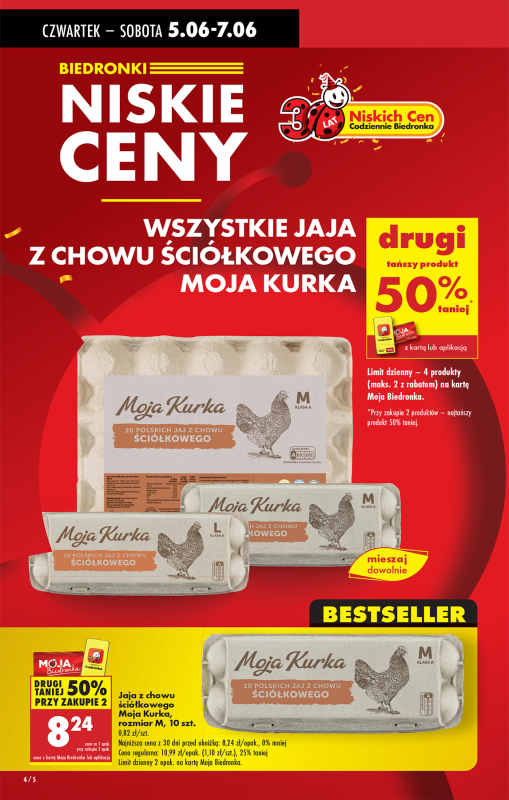 Biedronka - gazetka promocyjna Od czwartku, Z ladą tradycyjną od czwartku 05.06 do środy 11.06 - strona 4