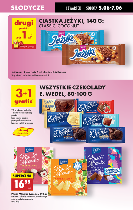 Biedronka - gazetka promocyjna Od czwartku, Z ladą tradycyjną od czwartku 05.06 do środy 11.06 - strona 45