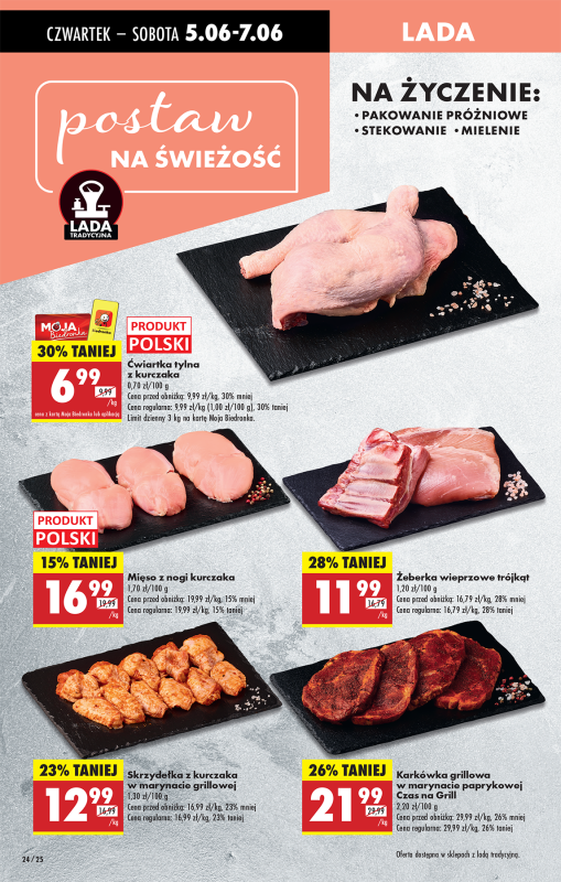 Biedronka - gazetka promocyjna Od czwartku, Z ladą tradycyjną od czwartku 05.06 do środy 11.06 - strona 28