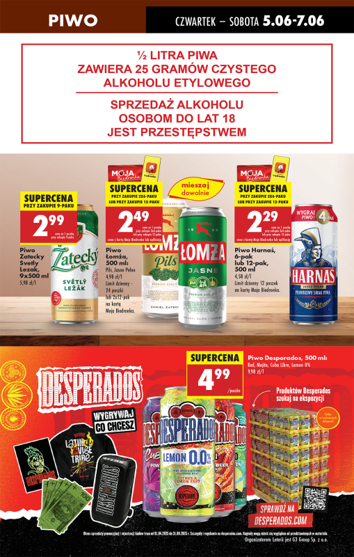 Biedronka - gazetka promocyjna Od czwartku, Z ladą tradycyjną od czwartku 05.06 do środy 11.06 - strona 55