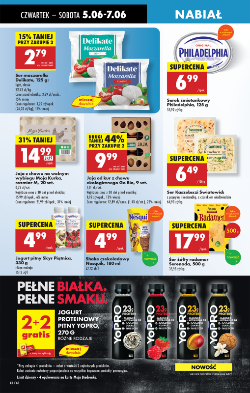 Biedronka - gazetka promocyjna Od czwartku, Z ladą tradycyjną od czwartku 05.06 do środy 11.06 - strona 48