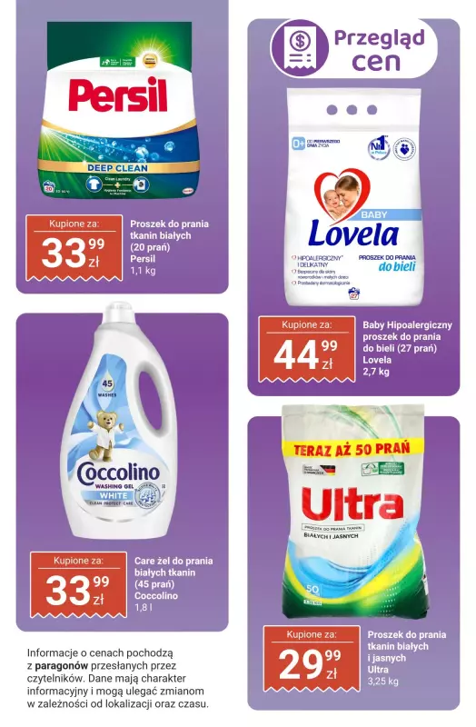 Biedronka - gazetka promocyjna Chemia domowa - przegląd cen   - strona 2