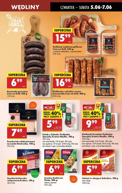 Biedronka - gazetka promocyjna Od czwartku, Z ladą tradycyjną od czwartku 05.06 do środy 11.06 - strona 47