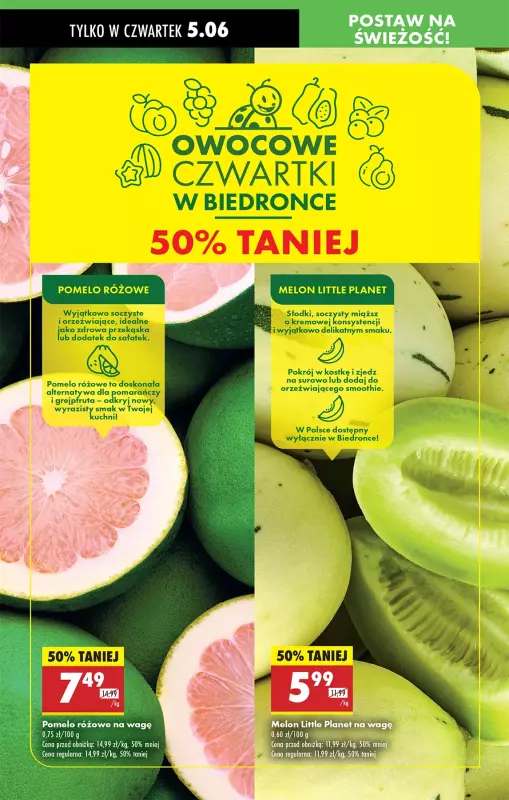 Biedronka - gazetka promocyjna Od czwartku, Z ladą tradycyjną od czwartku 05.06 do środy 11.06 - strona 22