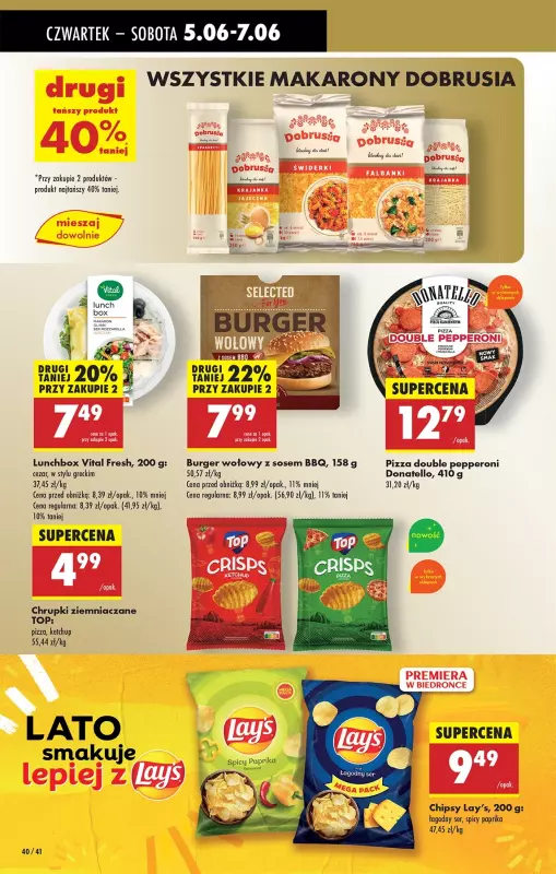 Biedronka - gazetka promocyjna Od czwartku, Z ladą tradycyjną od czwartku 05.06 do środy 11.06 - strona 48
