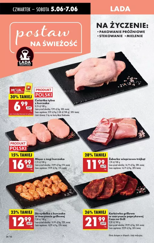 Biedronka - gazetka promocyjna Od czwartku, Z ladą tradycyjną od czwartku 05.06 do środy 11.06 - strona 30