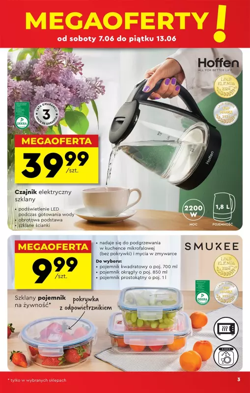 Biedronka - gazetka promocyjna Okazje tygodnia od 07.06   - strona 3