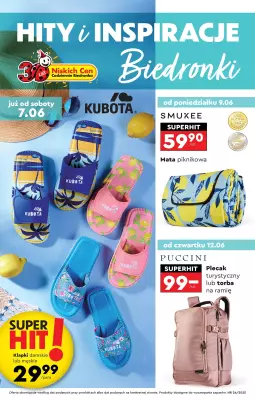 Biedronka - gazetka promocyjna Okazje tygodnia od 07.06 od soboty 07.06 do środy 25.06