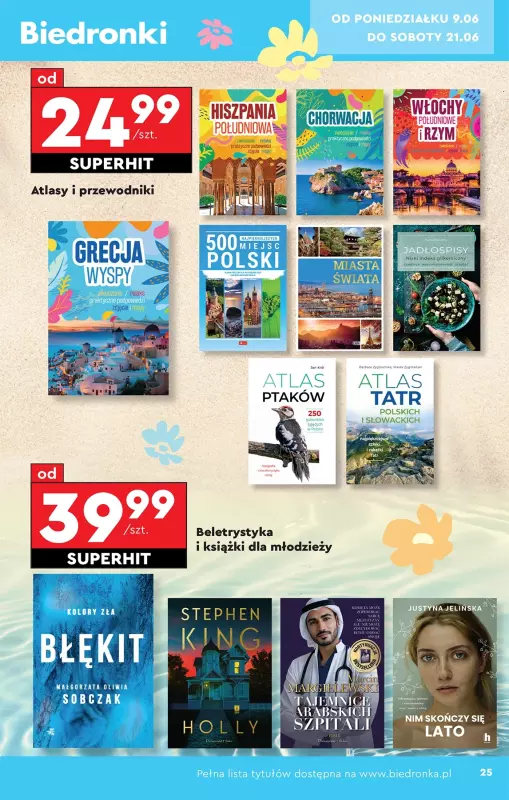 Biedronka - gazetka promocyjna Okazje tygodnia od 07.06 od soboty 07.06 do środy 25.06 - strona 25
