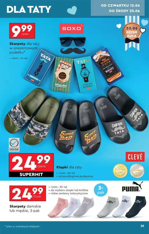 Biedronka - gazetka promocyjna Okazje tygodnia od 07.06 od soboty 07.06 do środy 25.06 - strona 35